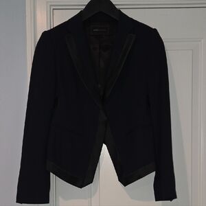 BCBGMaxAzria Navy and Black Blazer